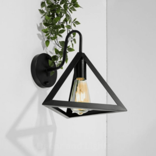 Triangle wall mounted light